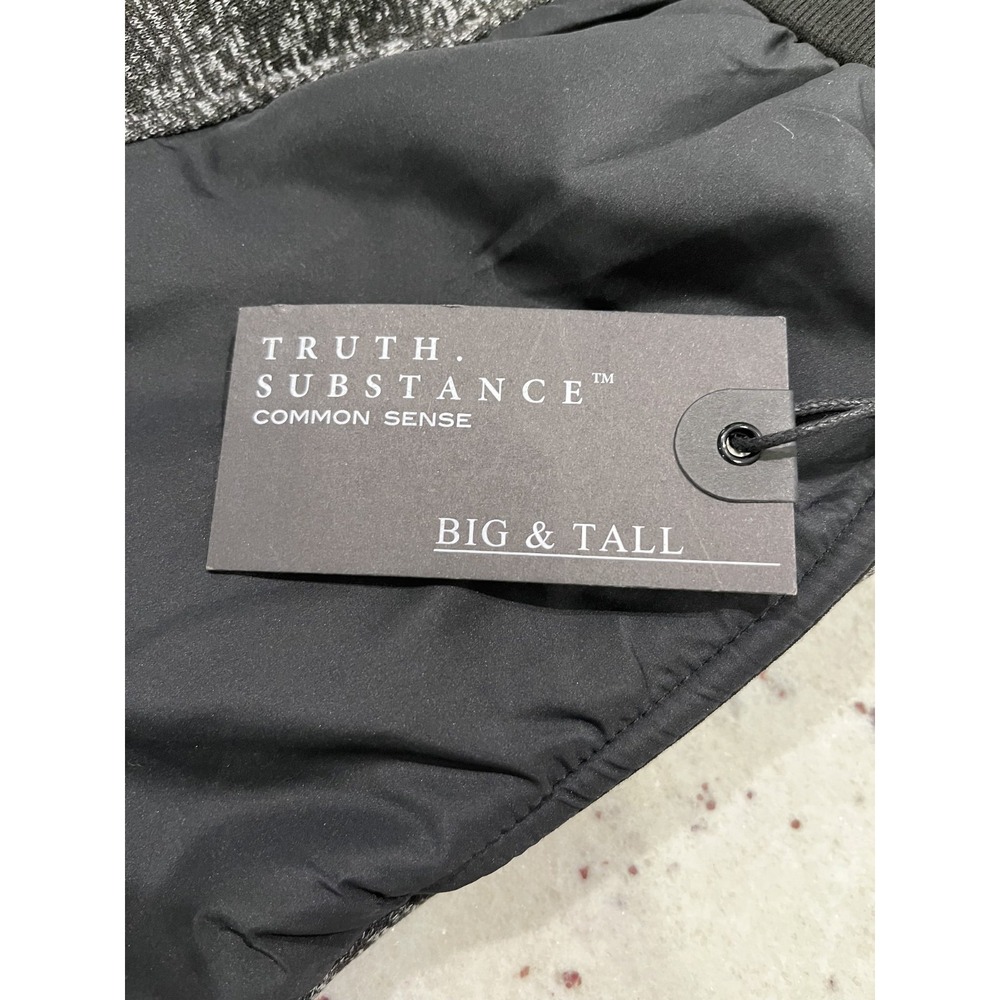 Truth Substance Common‎ Sense Men Sweatpants 2XL Blk Streetwear Urban NWT Flaws - Picture 5 of 14